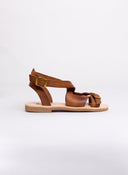 Σανδάλια δερμάτινα Iris Sandals - Ταμπά - thefashionproject.gr - IRIS