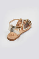 Σανδάλια δερμάτινα Iris Sandals - Χρυσό - thefashionproject.gr - IRIS