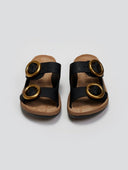 Σανδάλια δερμάτινα JOYA FANTASY SANDALS - Μαύρο - thefashionproject.gr - FANTASY SANDALS
