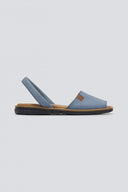 Σανδάλια δερμάτινα Lola Almagro - Μπλε jean - thefashionproject.gr - Lola Almagro