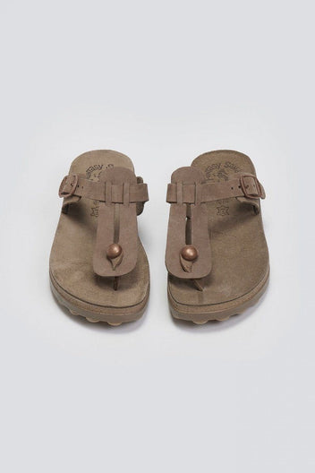 Σανδάλια δερμάτινα με άνοιγμα MIRABELLA FANTASY SANDALS - Καφέ - thefashionproject.gr - FANTASY SANDALS