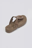 Σανδάλια δερμάτινα με άνοιγμα MIRABELLA FANTASY SANDALS - Καφέ - thefashionproject.gr - FANTASY SANDALS