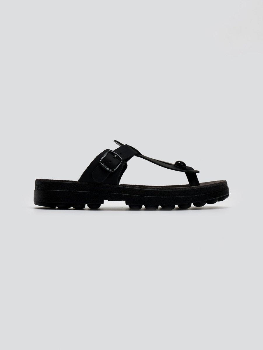 Σανδάλια δερμάτινα με άνοιγμα MIRABELLA FANTASY SANDALS - Μαύρο - thefashionproject.gr - FANTASY SANDALS