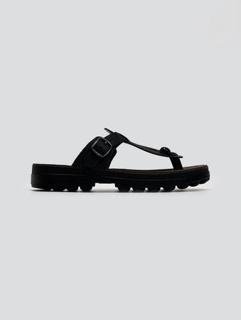 Σανδάλια δερμάτινα με άνοιγμα MIRABELLA FANTASY SANDALS - Μαύρο - thefashionproject.gr - FANTASY SANDALS