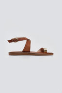 Σανδάλια δερμάτινα με δάκτυλο Iris Sandals - Ταμπά - thefashionproject.gr - IRIS