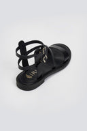 Σανδάλια δερμάτινα με διπλό δέσιμο Iris Sandals
