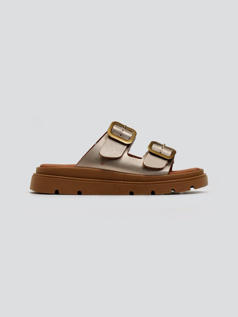 Comfort Leather Sandals - Sand
