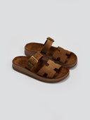 Σανδάλια δερμάτινα με φάσα LUCIA FANTASY SANDALS