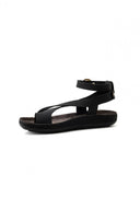 Σανδάλια δερμάτινα με μπαρέτα NICOLE FANTASY SANDALS - Μαύρο - thefashionproject.gr - FANTASY SANDALS