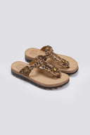 Σανδάλια δερμάτινα με print MIRABELLA FANTASY SANDALS - Leopard - thefashionproject.gr - FANTASY SANDALS