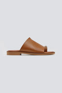 Σανδάλια δερμάτινα με στρας Tfp - Ταμπά - thefashionproject.gr - TFP