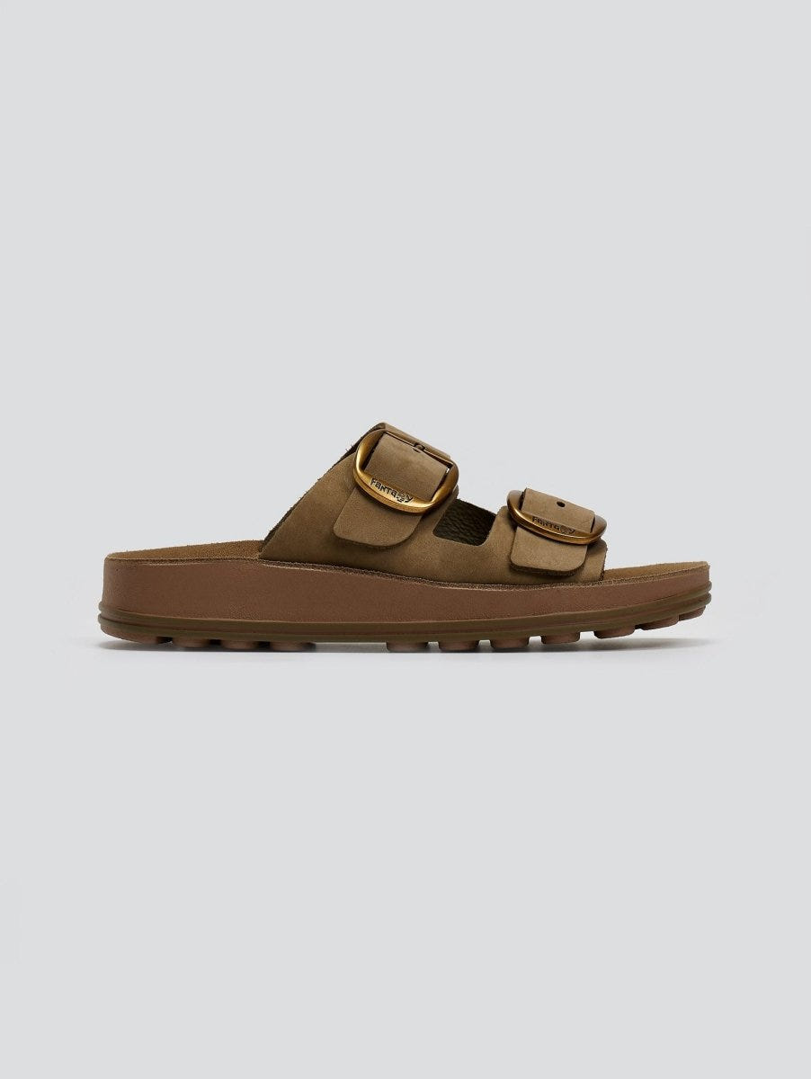 Σανδάλια δερμάτινα με τοκάδες DESPOINA FANTASY SANDALS - Λαδί - thefashionproject.gr - FANTASY SANDALS