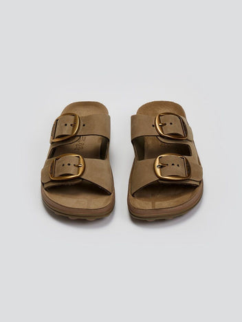 Σανδάλια δερμάτινα με τοκάδες DESPOINA FANTASY SANDALS - Λαδί - thefashionproject.gr - FANTASY SANDALS