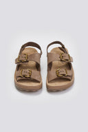 Σανδάλια δερμάτινα με τοκάδες FABIOLA FANTASY SANDALS - Καφέ - thefashionproject.gr - FANTASY SANDALS
