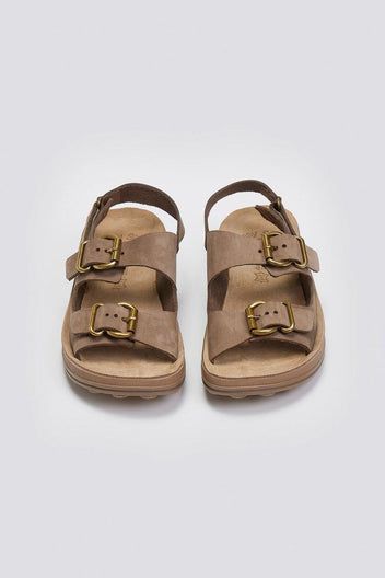 Σανδάλια δερμάτινα με τοκάδες FABIOLA FANTASY SANDALS - Καφέ - thefashionproject.gr - FANTASY SANDALS