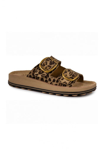 Σανδάλια δερμάτινα με τοκάδες και print DESPOINA FANTASY SANDALS - Leopard - thefashionproject.gr - FANTASY SANDALS