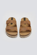 Σανδάλια δερμάτινα με τοκάδες Take Me - Ταμπά - thefashionproject.gr - Take me