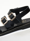 Σανδάλια δερμάτινα με τοκάδες TFP