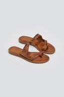 Σανδάλια δερμάτινα με τρουκς Iris Sandals 20/3B - Ταμπά - thefashionproject.gr - IRIS