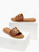 Σανδάλια δερμάτινα Ragazza 01190 - Ταμπά - thefashionproject.gr - RAGAZZA