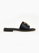 Σανδάλια δερμάτινα Ragazza 01192 - Μαύρο - thefashionproject.gr - RAGAZZA