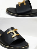 Σανδάλια δερμάτινα Ragazza 01192 - Μαύρο - thefashionproject.gr - RAGAZZA