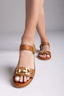 Σανδάλια δερμάτινα TFP - Ταμπά - thefashionproject.gr - TFP