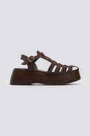 Σανδάλια fisherman καστόρινα Estil - Καφέ - thefashionproject.gr - Estil