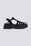 Σανδάλια fisherman καστόρινα Estil - Μαύρο - thefashionproject.gr - Estil