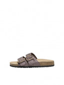 Σανδάλια flatforms από ψάθα ONLY 15341226 - Μωβ - thefashionproject.gr - ONLY