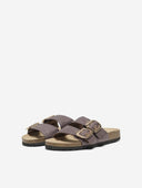 Σανδάλια flatforms από ψάθα ONLY 15341226 - Μωβ - thefashionproject.gr - ONLY