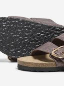 Σανδάλια flatforms από ψάθα ONLY 15341226 - Μωβ - thefashionproject.gr - ONLY
