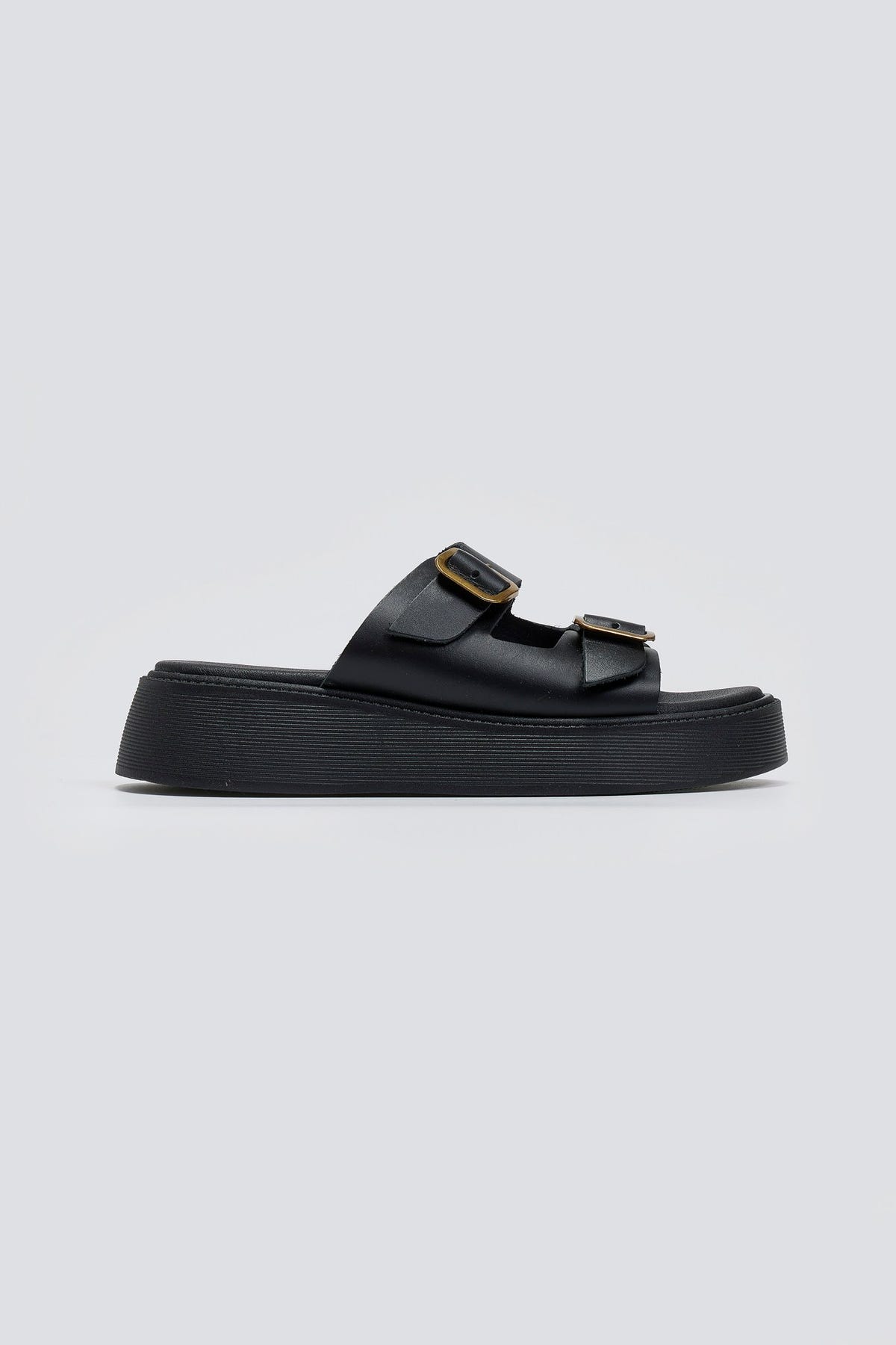 Σανδάλια flatforms δερμάτινα Estil
