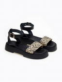 Σανδάλια flatforms δερμάτινα Iris Sandals