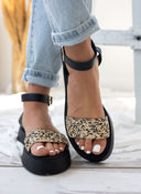 Σανδάλια flatforms δερμάτινα Iris Sandals