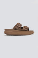 Σανδάλια flatforms δερμάτινα ZEFI FANTASY SANDALS - Καφέ - thefashionproject.gr - FANTASY SANDALS