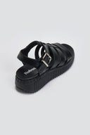 Σανδάλια flatforms gladiator Refresh 172691 - Μαύρο - thefashionproject.gr - Refresh