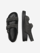 Σανδάλια flatforms με στρας ONLY 15319594 - Μαύρο - thefashionproject.gr - ONLY