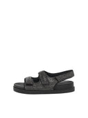Σανδάλια flatforms με στρας ONLY 15319594 - Μαύρο - thefashionproject.gr - ONLY