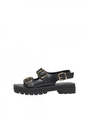 Σανδάλια flatforms με τοκάδες Only 15341274 - Μαύρο - thefashionproject.gr - ONLY