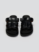 Σανδάλια flatforms με velcro ERYNN - Μαύρο - thefashionproject.gr - ERYNN