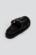 Σανδάλια flatforms με velcro ERYNN - Μαύρο - thefashionproject.gr - ERYNN