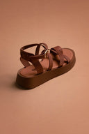 Σανδάλια flatforms Tfp - Ταμπά - thefashionproject.gr - TFP