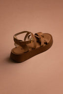 Σανδάλια flatforms Tfp - Τάουπε - thefashionproject.gr - TFP