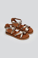 Σανδάλια gladiator δερμάτινα Ragazza 01075