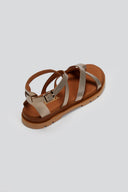 Σανδάλια gladiator δερμάτινα Ragazza 01075