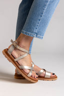 Σανδάλια gladiator δερμάτινα Ragazza 01075