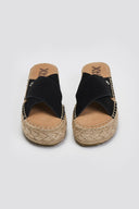 Σανδάλια καστόρινα crossover Xti 143640 - Μαύρο - thefashionproject.gr - Xti Footwear