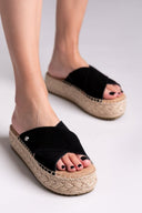 Σανδάλια καστόρινα crossover Xti 143640 - Μαύρο - thefashionproject.gr - Xti Footwear