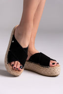 Σανδάλια καστόρινα crossover Xti 143640 - Μαύρο - thefashionproject.gr - Xti Footwear